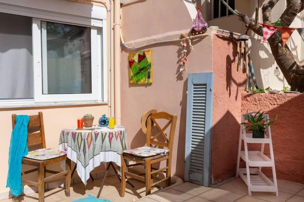 Backyard Art Studio Chania  Ngoại thất bức ảnh